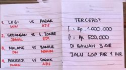 Arena Sabung Ayam Di Sidorejo, Kecamatan Pagelaran, Malang Meresahkan Warga